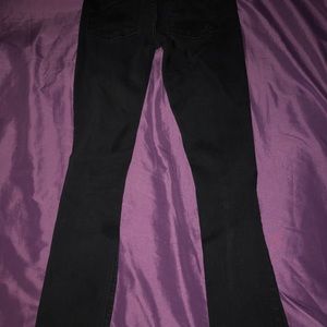 Express Mid rise distressed leggings